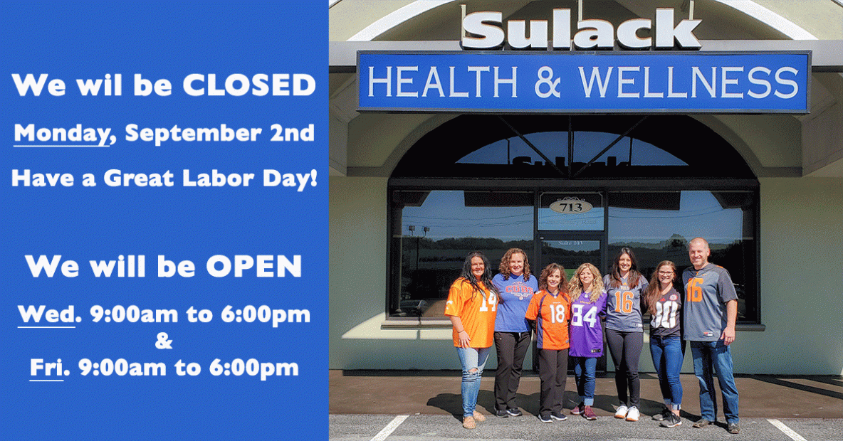 Labor-Day-Hours-2019- Sulack-Health-Wellness